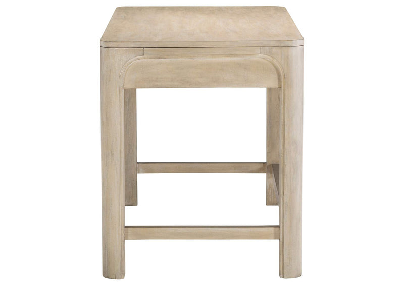 222527 Solano 2-drawer Makeup Table Vanity Desk Weathered Mango