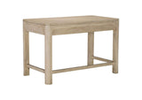 222527 Solano 2-drawer Makeup Table Vanity Desk Weathered Mango