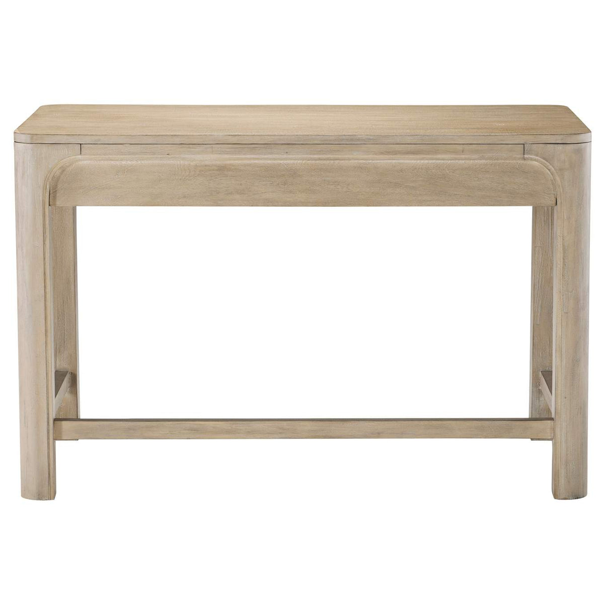 222527 Solano 2-drawer Makeup Table Vanity Desk Weathered Mango
