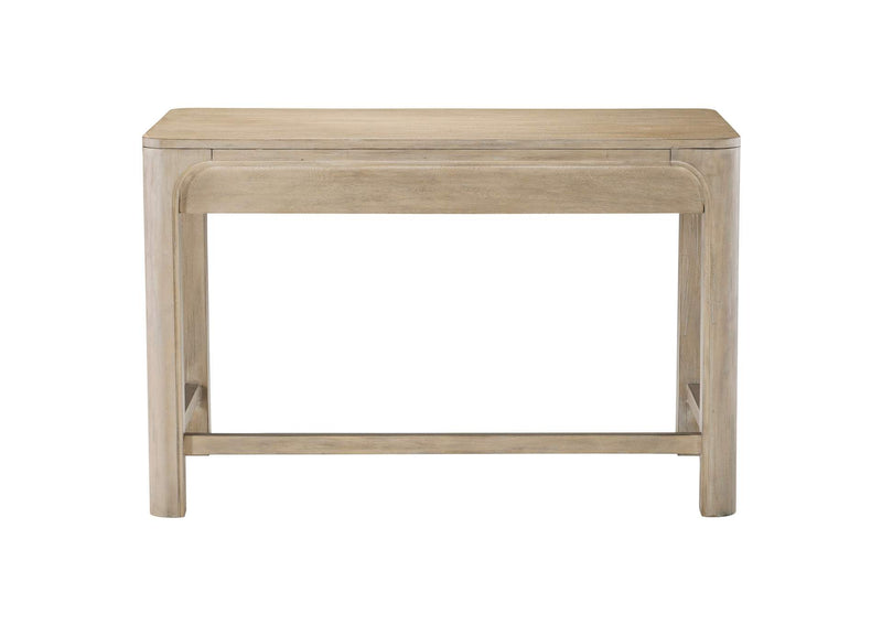 222527 Solano 2-drawer Makeup Table Vanity Desk Weathered Mango