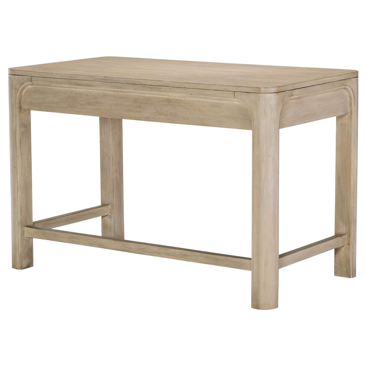 222527 Solano 2-drawer Makeup Table Vanity Desk Weathered Mango