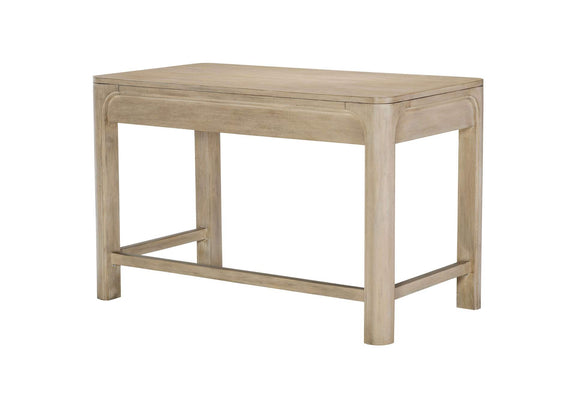222527 Solano 2-drawer Makeup Table Vanity Desk Weathered Mango