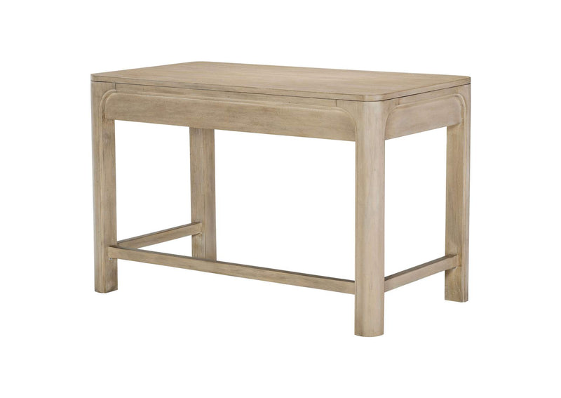 222527 Solano 2-drawer Makeup Table Vanity Desk Weathered Mango