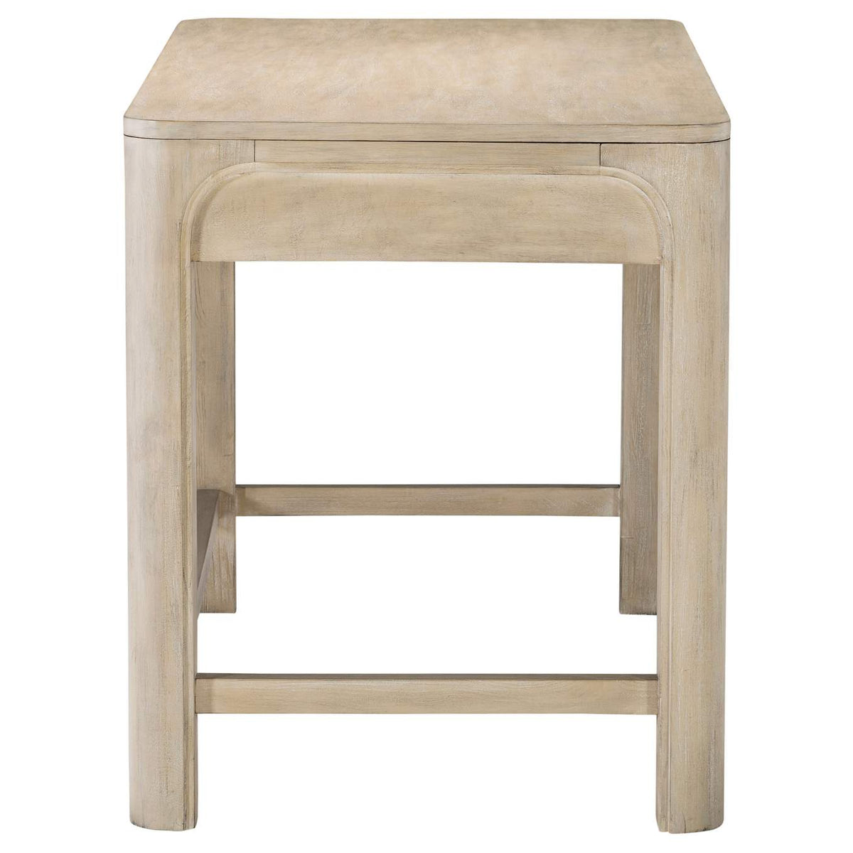222527 Solano 2-drawer Makeup Table Vanity Desk Weathered Mango