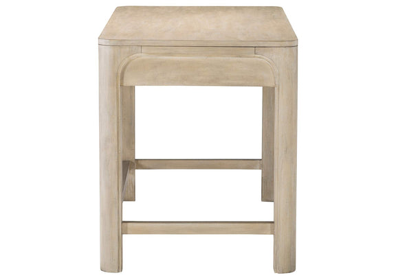 222527 Solano 2-drawer Makeup Table Vanity Desk Weathered Mango