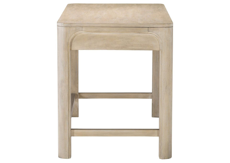 222527 Solano 2-drawer Makeup Table Vanity Desk Weathered Mango