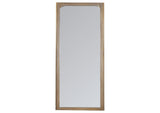 222528 Solano 80-inch Full Length Floor Mirror Weathered Mango