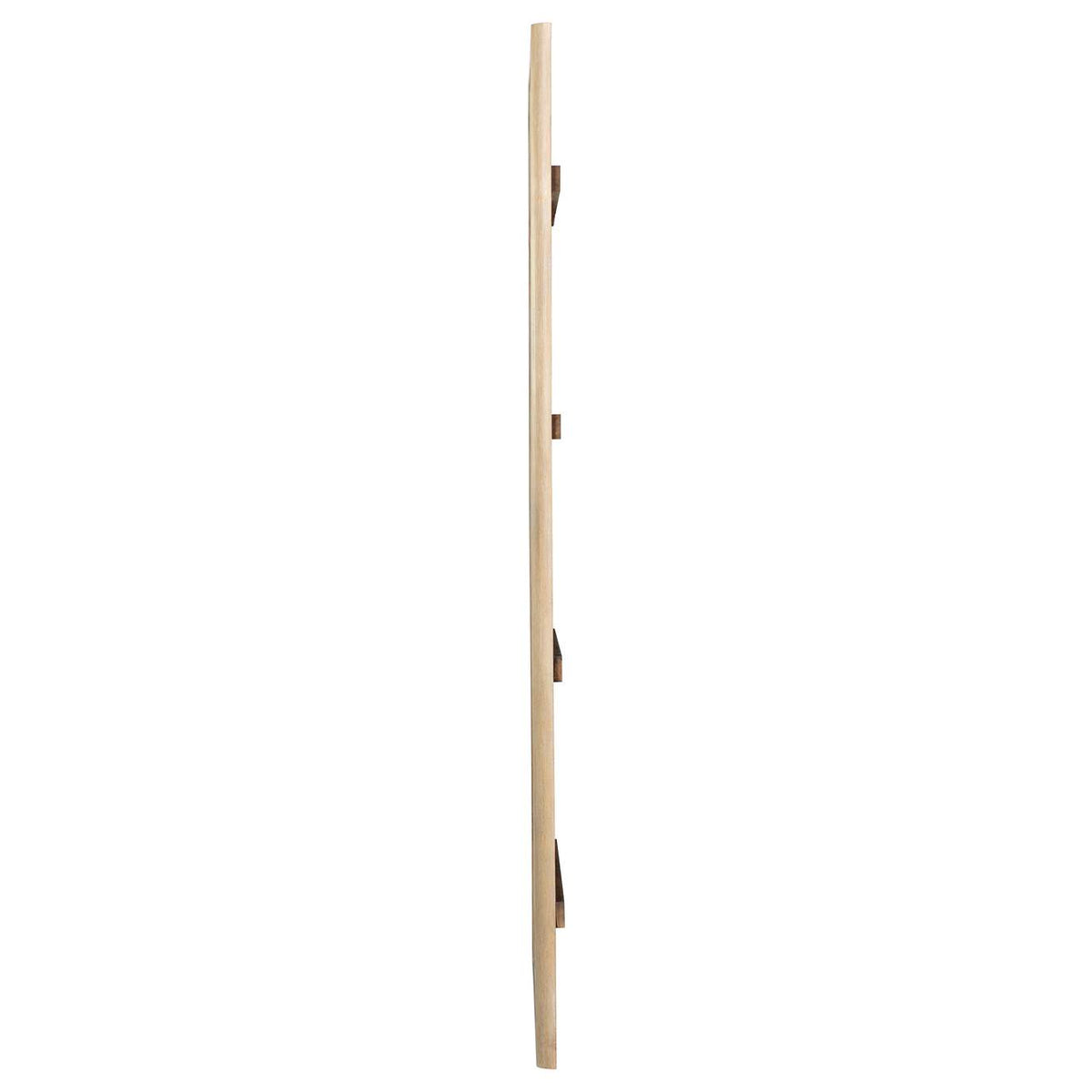 222528 Solano 80-inch Full Length Floor Mirror Weathered Mango
