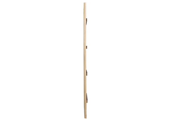 222528 Solano 80-inch Full Length Floor Mirror Weathered Mango