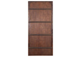 222528 Solano 80-inch Full Length Floor Mirror Weathered Mango