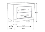 222631KE-S5 Woodmont 5-piece Eastern King Bedroom Set Golden Brown