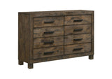 222631KW-S4 Woodmont 4-piece California King Bedroom Set Golden Brown