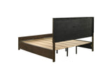 222631KW Woodmont California King Storage Bed Rustic Golden Brown
