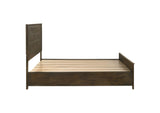 222631KW Woodmont California King Storage Bed Rustic Golden Brown