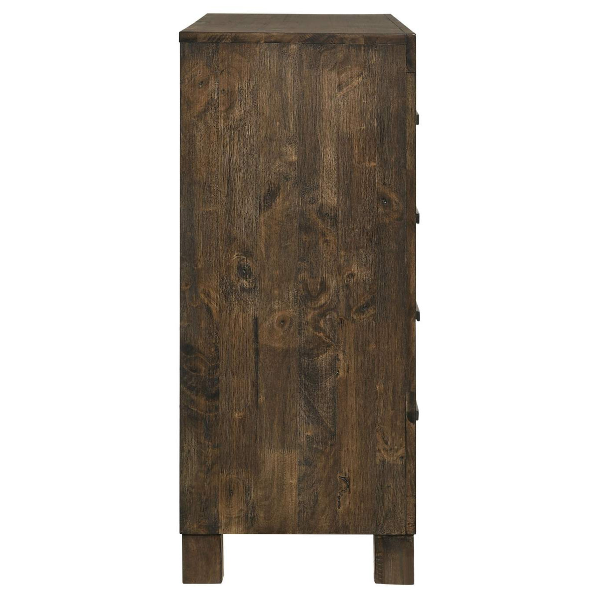 222633 Woodmont 8-drawer Dresser Rustic Golden Brown