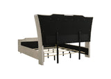 222661KE-S5B Lorient 5-piece Eastern King Bedroom Set Ivory and Camel