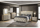 222661KE-S5 Lorient 5-piece Eastern King Bedroom Set Ivory and Camel