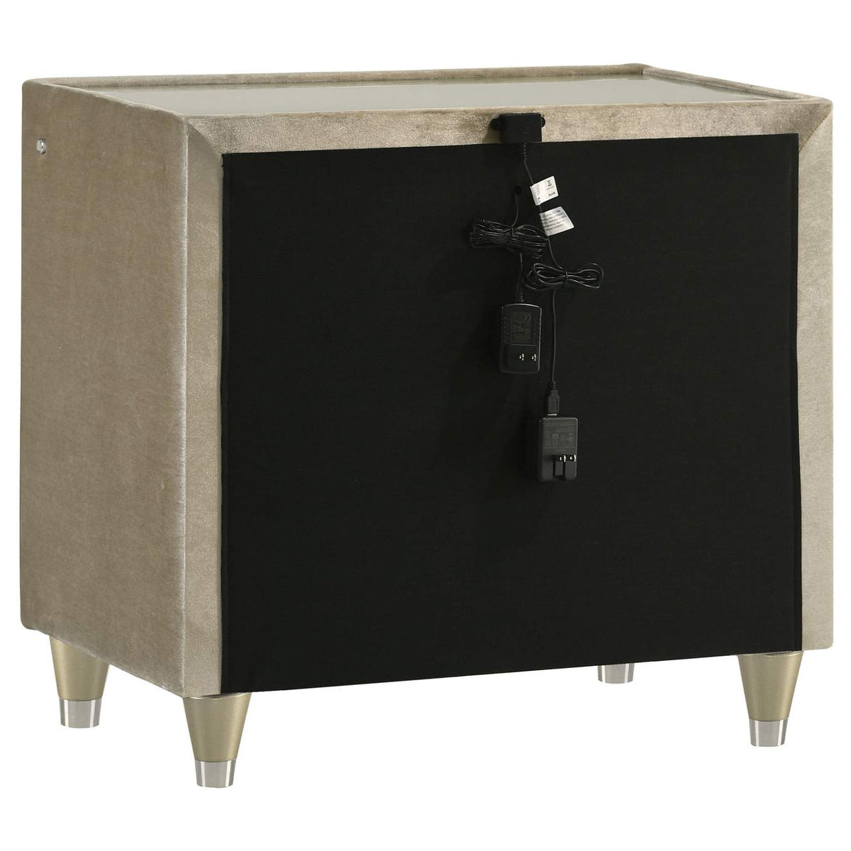 222661Q-S4B Lorient 4-piece Queen Bedroom Set Ivory and Camel