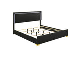 222831KE-S5 Marceline 5-piece Eastern King Bedroom Set Black