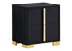 222832 Marceline 2-drawer Nightstand Black