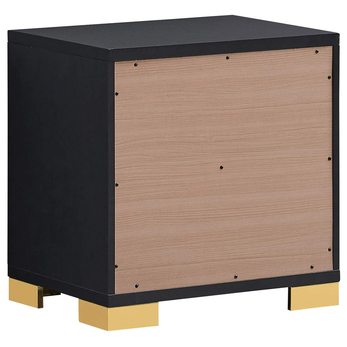 222832 Marceline 2-drawer Nightstand Black