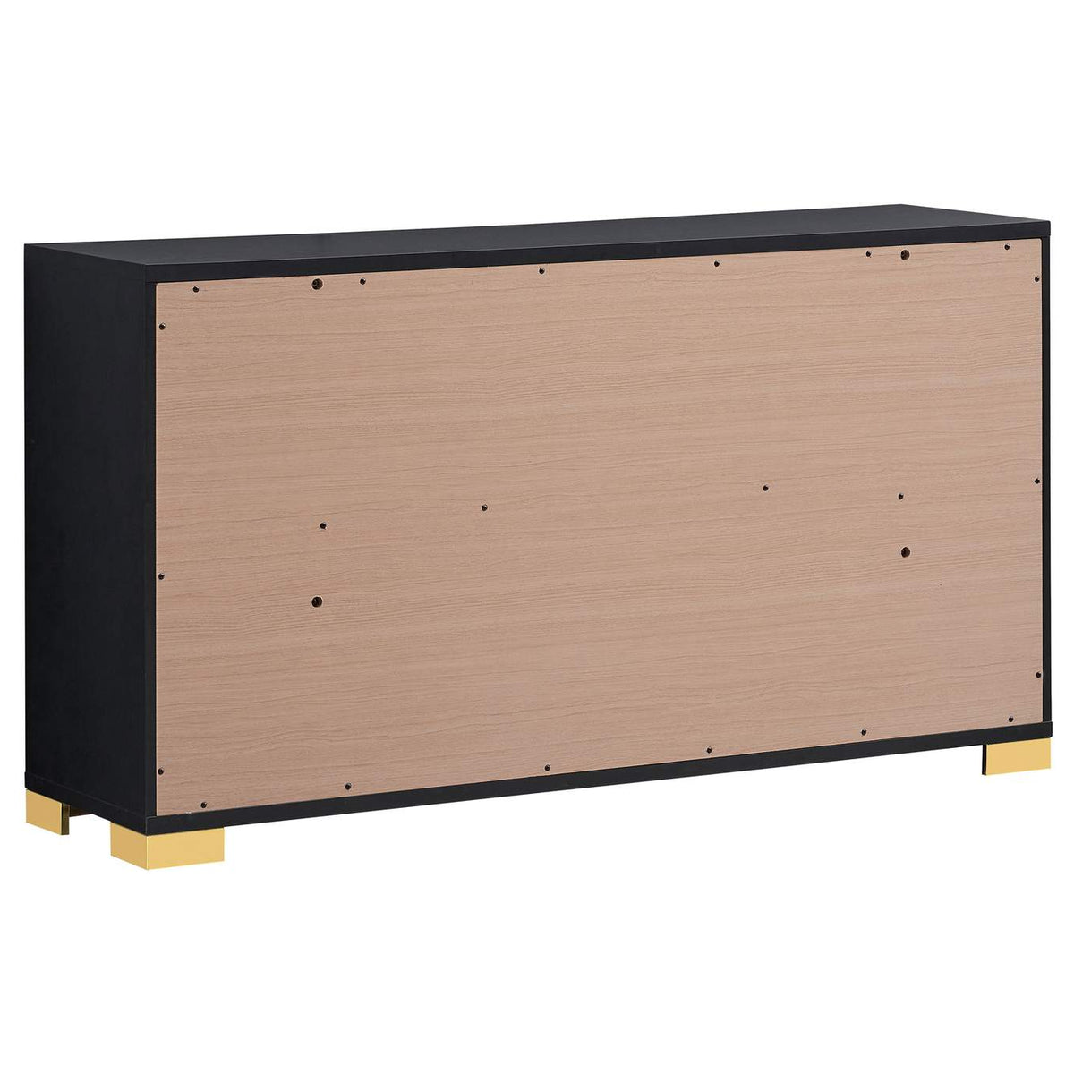 222833 Marceline 6-drawer Dresser Black
