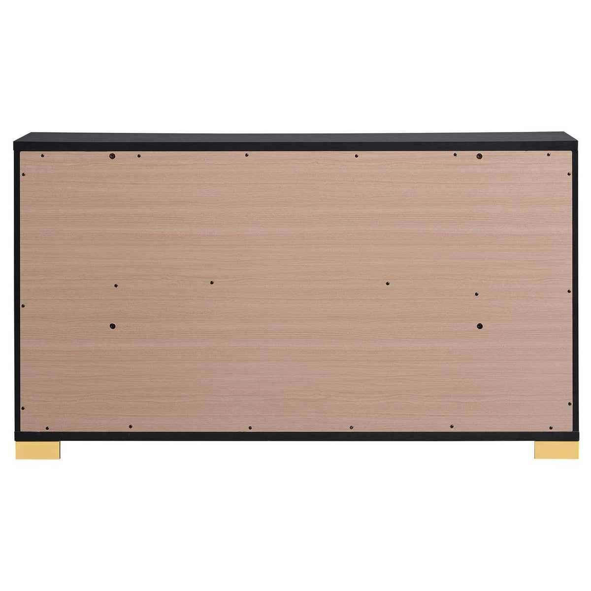 222833 Marceline 6-drawer Dresser Black