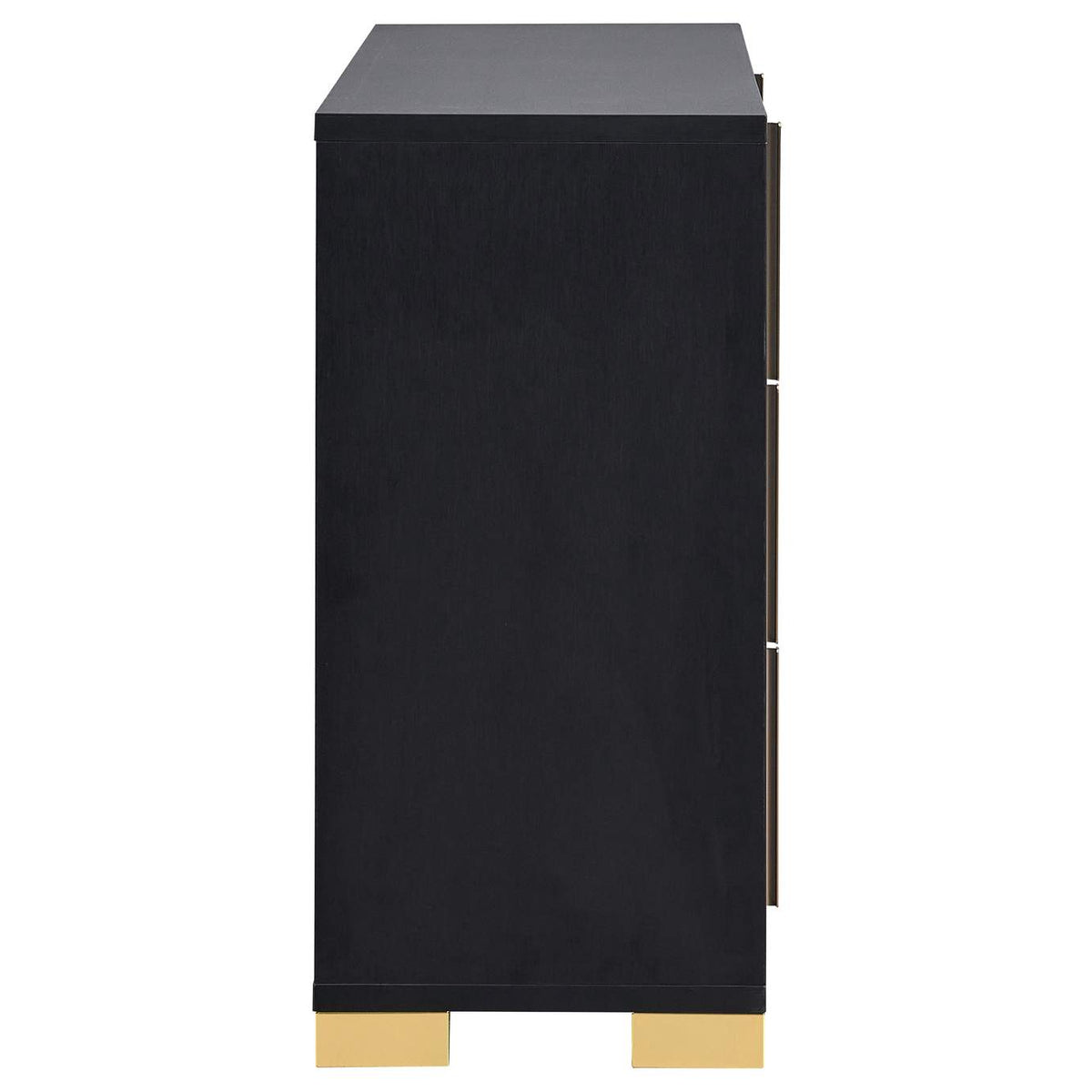 222833 Marceline 6-drawer Dresser Black