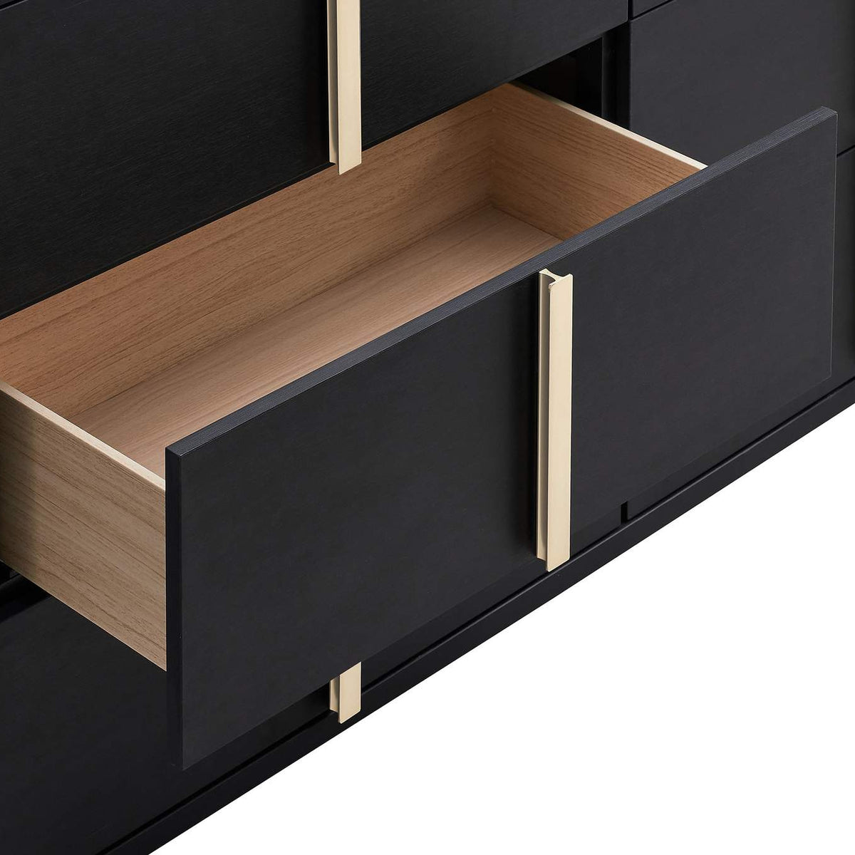 222833 Marceline 6-drawer Dresser Black