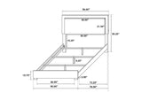222931F-S4 Marceline 4-piece Full Bedroom Set White