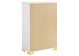 222931KE-S5 Marceline 5-piece Eastern King Bedroom Set White