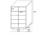 222931Q-S5 Marceline 5-piece Queen Bedroom Set White