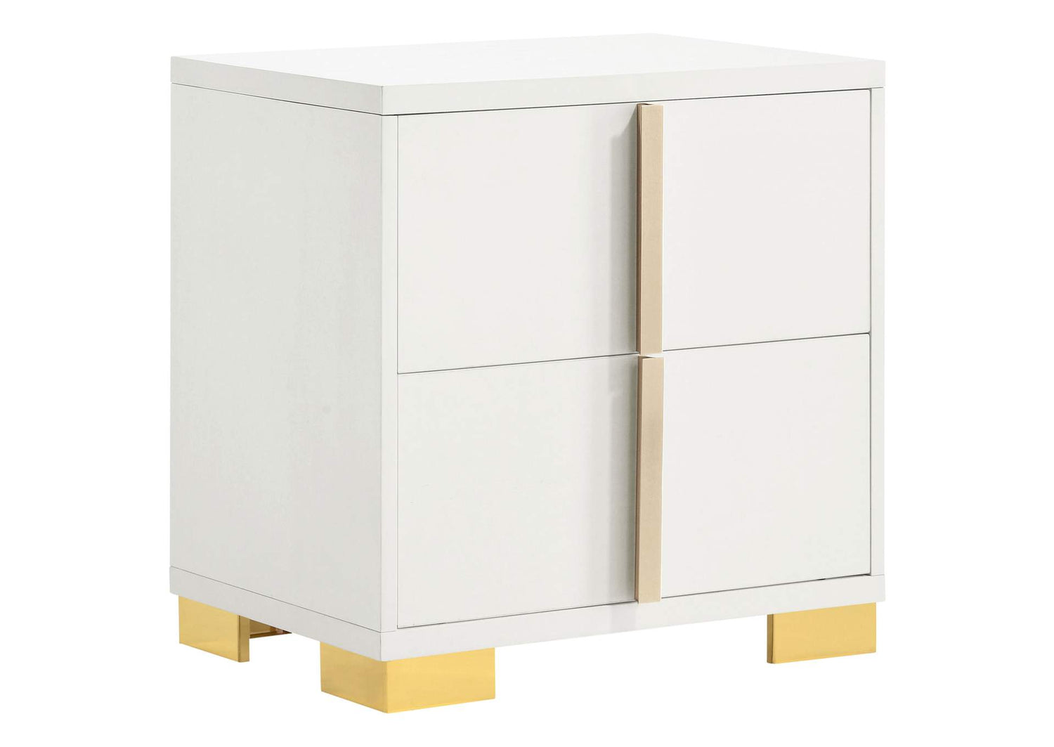 222932 Marceline 2-drawer Nightstand White