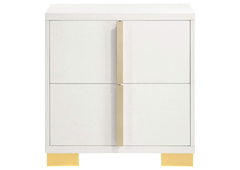 222932 Marceline 2-drawer Nightstand White