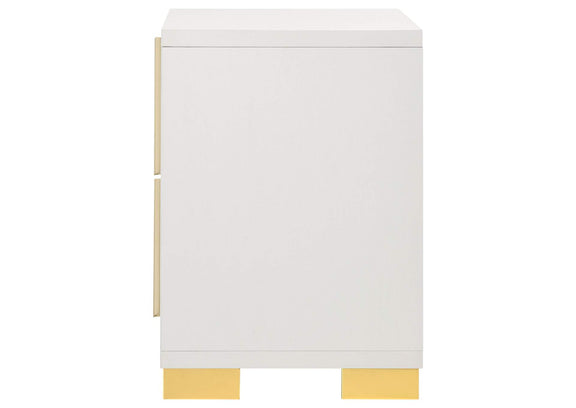 222932 Marceline 2-drawer Nightstand White