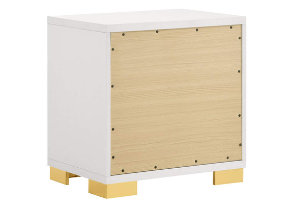 222932 Marceline 2-drawer Nightstand White