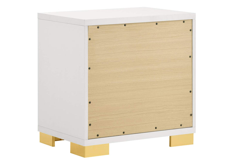 222932 Marceline 2-drawer Nightstand White