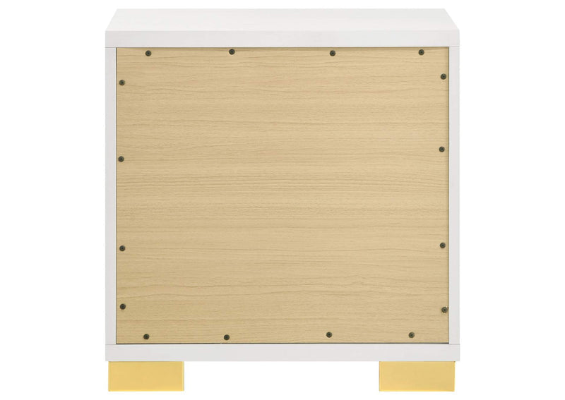 222932 Marceline 2-drawer Nightstand White