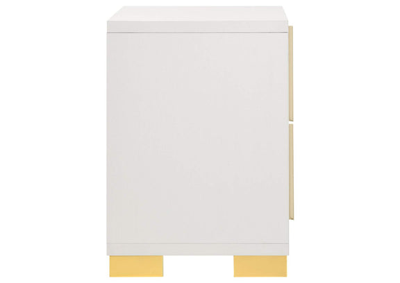 222932 Marceline 2-drawer Nightstand White