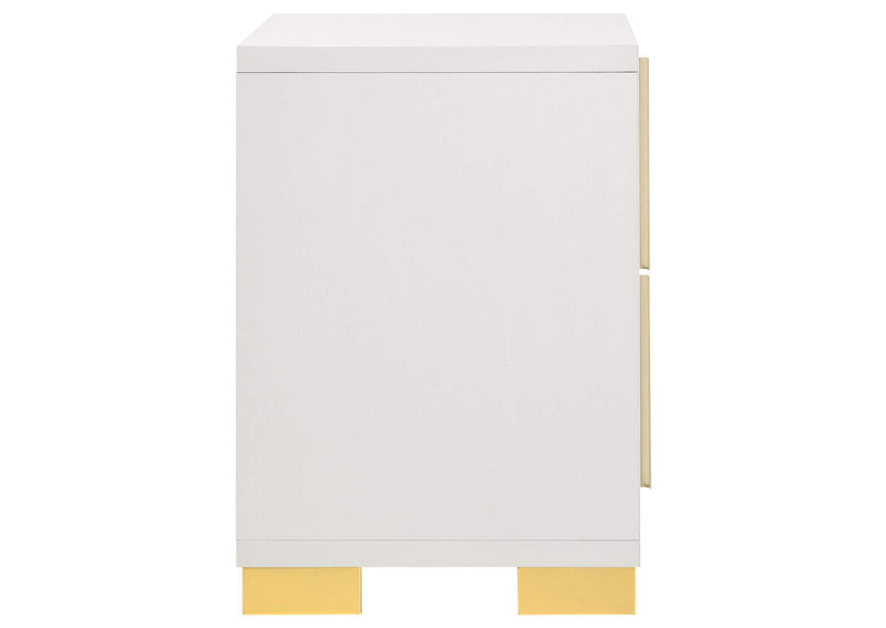 222932 Marceline 2-drawer Nightstand White