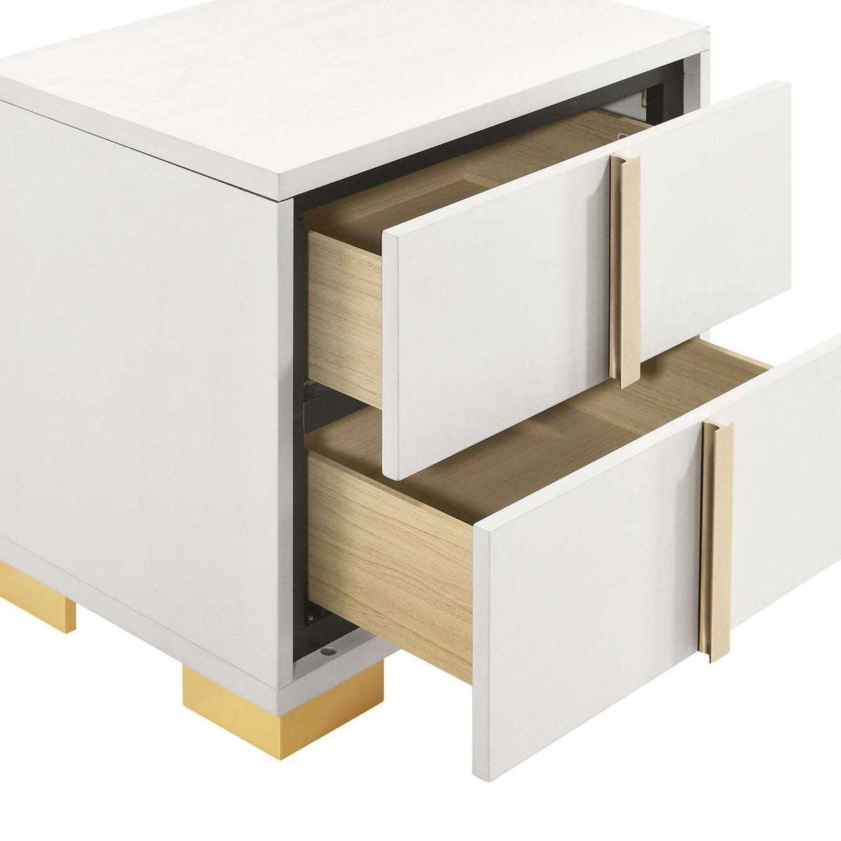 222932 Marceline 2-drawer Nightstand White