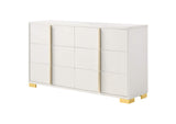 222933 Marceline 6-drawer Dresser White