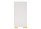 222933 Marceline 6-drawer Dresser White
