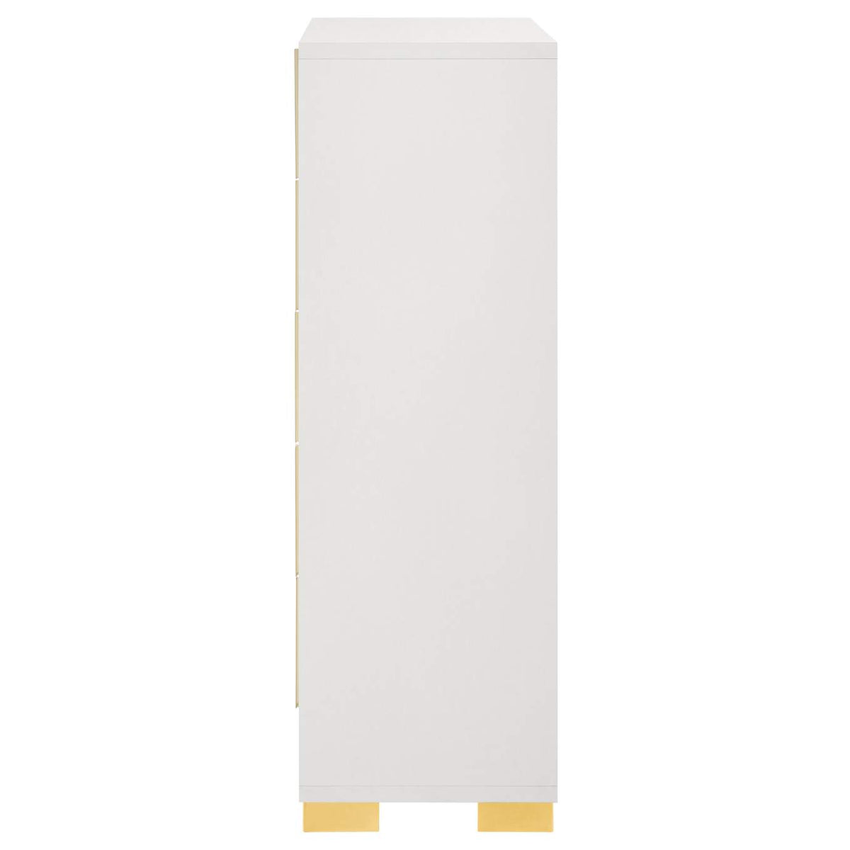 222935 Marceline 5-drawer Bedroom Chest White