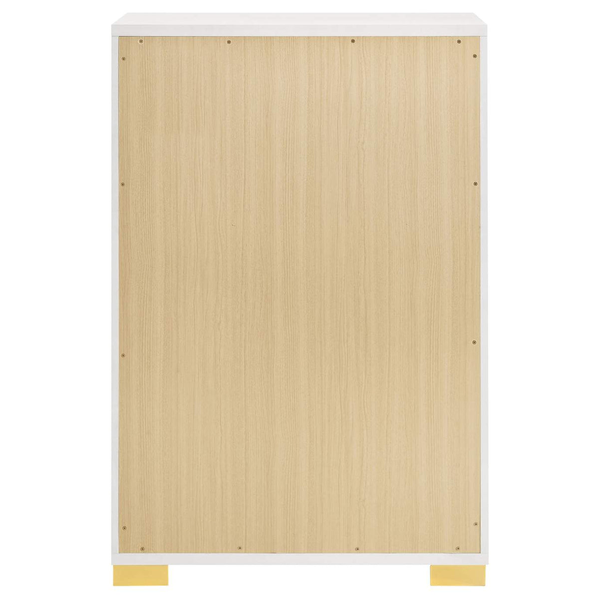 222935 Marceline 5-drawer Bedroom Chest White