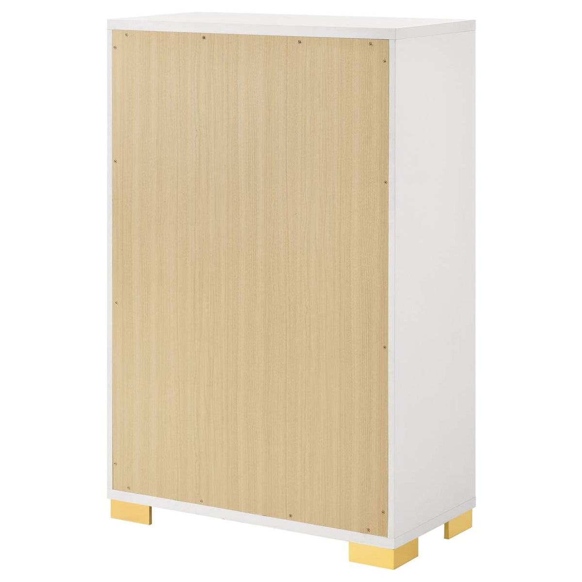 222935 Marceline 5-drawer Bedroom Chest White