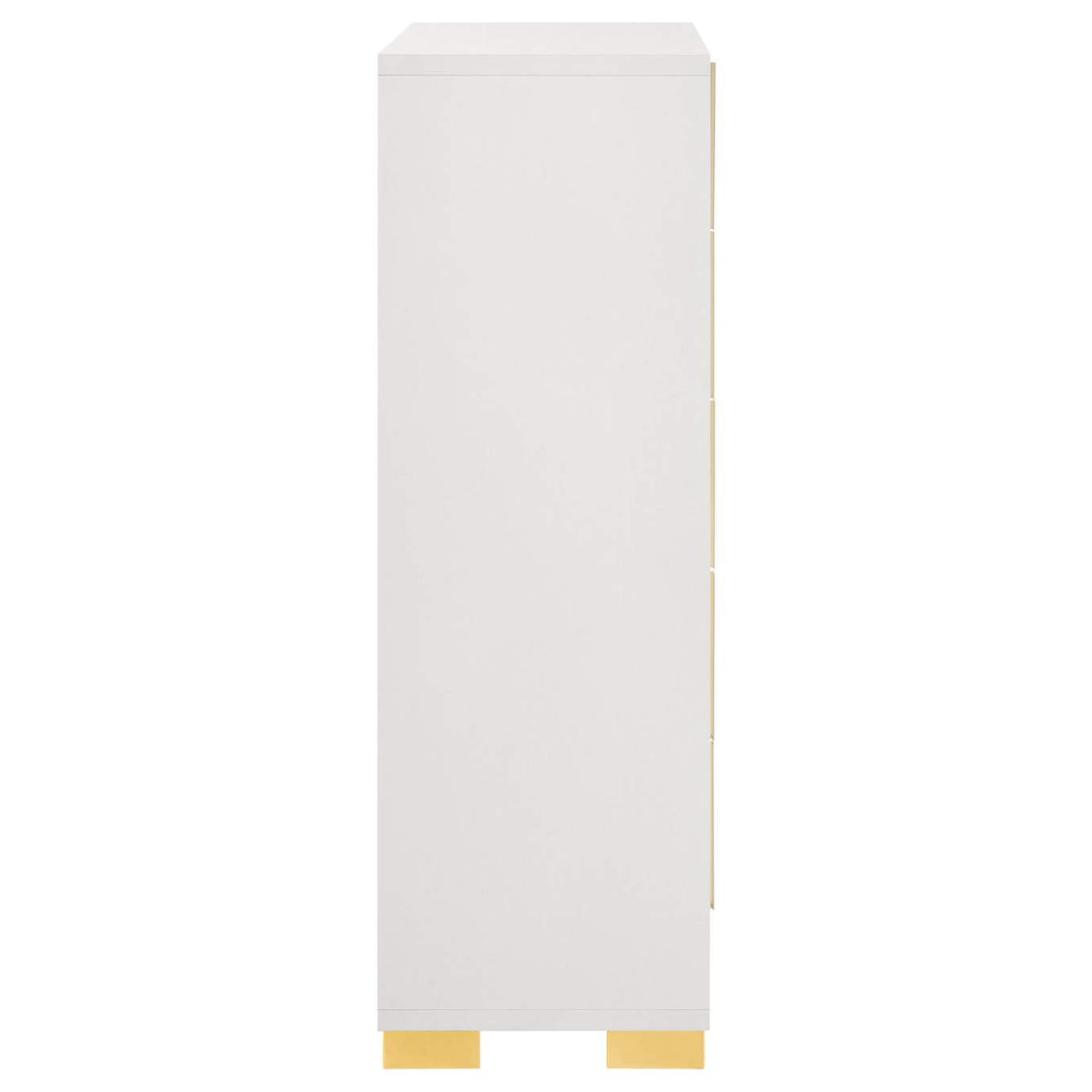 222935 Marceline 5-drawer Bedroom Chest White