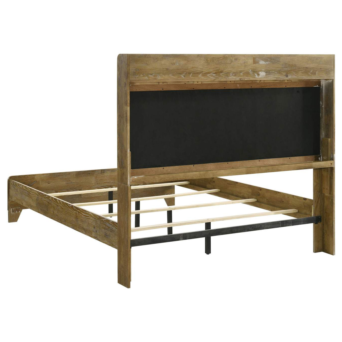 222971KE-S4 Henderson 4-piece Eastern King Bedroom Set Medium Oak