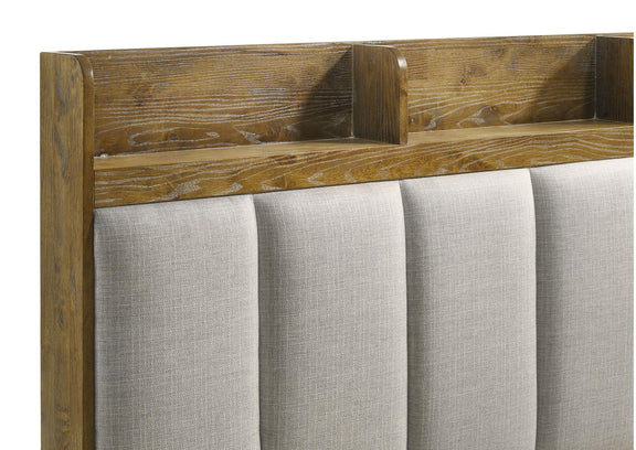 222971Q-S4 Henderson 4-piece Queen Bedroom Set Medium Oak