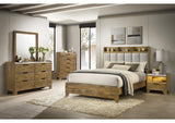 222971Q-S5 Henderson 5-piece Queen Bedroom Set Medium Oak